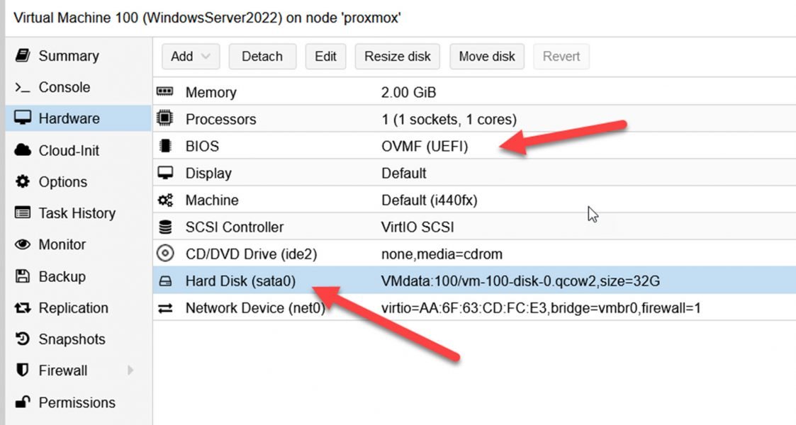 Proxmox VM