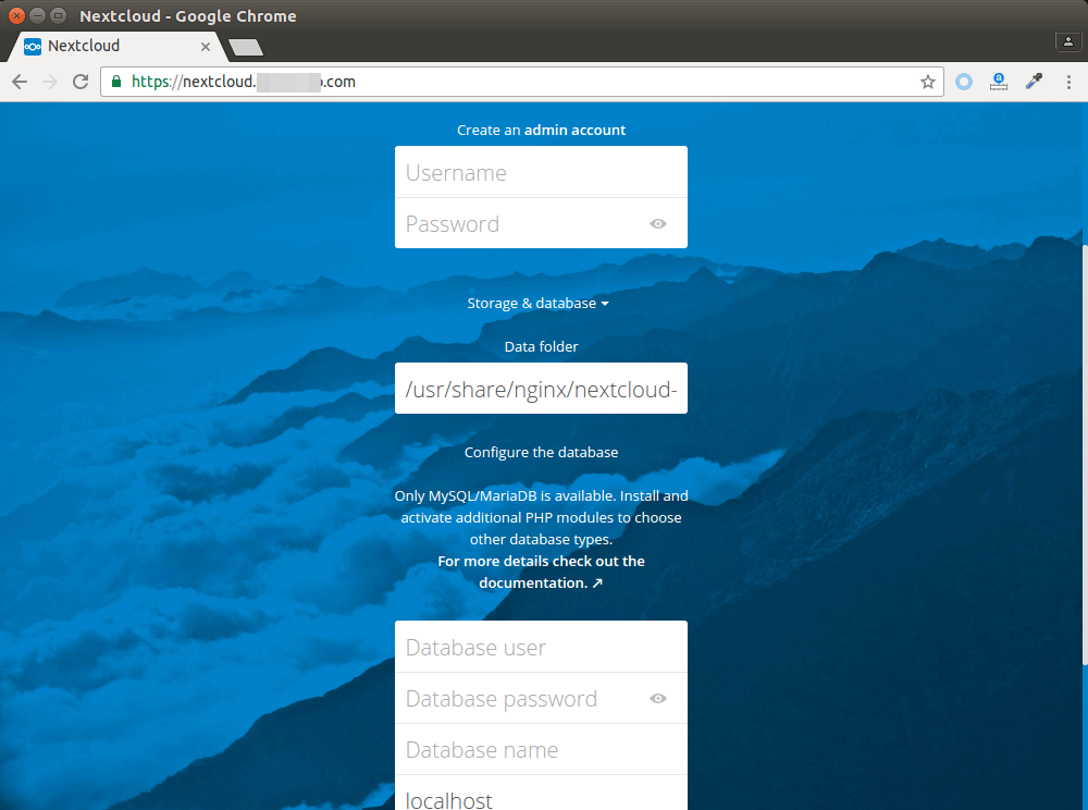 nextcloud nginx config