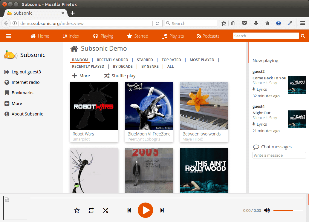 subsonic ubuntu install